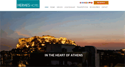 Desktop Screenshot of hermeshotel.gr